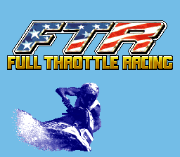 Full Throttle Racing (USA) Title Screen